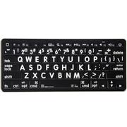 Logic tastatur hvit/sort for Apple no