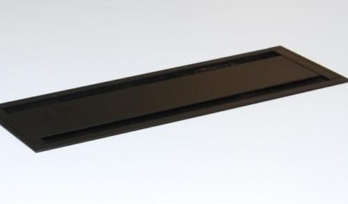 GEMINI GEMINI LID, innbygningsramme,  Sort (SP-0027)