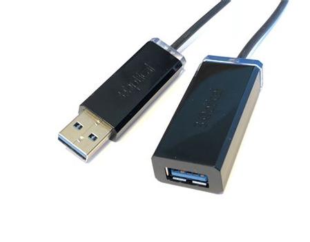 CORNING CORNING Corning Kabel Fiber USB3.0 A Hann til A Hunn 15m (CRN-USB-FIBER-15)