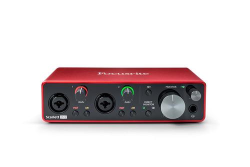 FOCUS FOCUSRITE SCARLETT 2I2 GEN3 | USB-LYDKORT,  2 INN/2 UT (FOC-SCA-2i2-G3)