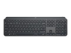 LOGITECH MX Keys Plus Advanced Unifying Wireless Illuminated Keyboard - med håndleddstøtte (920-009412) (920-009412)