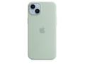 APPLE Apple iPhone 14 Plus Silikondeksel (sølvrosett)