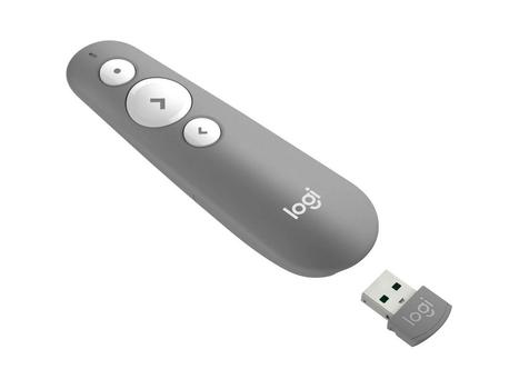 LOGITECH R500 LASER PRESENTATION REMOTE MID GREY - EMEA WRLS (910-006520)