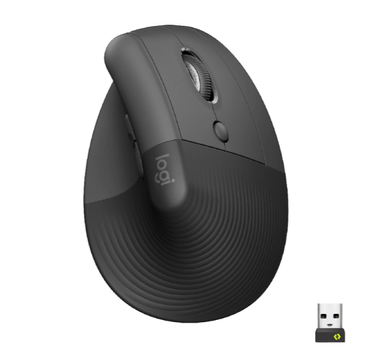 LOGITECH Lift Vertikal mus (graphite) (910-006473)