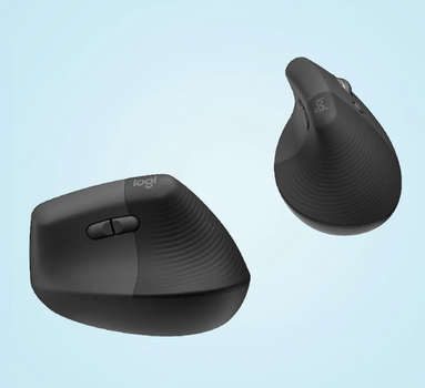 LOGITECH TEST - Lift Vertikal mus (graphite) - for testing (TEST-910-006473)