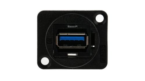 EVOLINE 8741197 - Adapter, Rett, Stål, USB-A 3.0-sokkel (304-05-037)