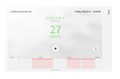 Crestron 7 inch Wall Mount Touch Screen, White (TSW-770-W-S)