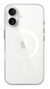 APPLE Apple iPhone 16 Klart Deksel (gjennomsiktig)