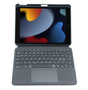 4smarts iPad Air 13" 2-i-1 Tastaturdeksel (grå) Nordisk layout, bakgrunnsbelyst, passer til iPad Air 13" (M2)
