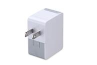 ednet Universal reiselader 2x USB-porter (EU, UK, US) (EDNET-31808)