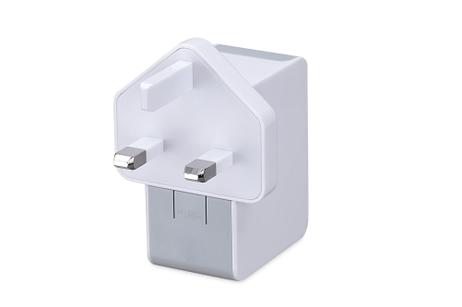 ednet Universal reiselader 2x USB-porter (EU, UK, US) (EDNET-31808)
