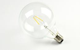 BA 2W LED Pære 125mm E27