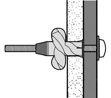 Castor Rosett krok for gips (20stk) (1342825)