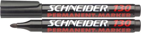Schneider Permanent marker L, sort sprittusj (10stk) (8817564)