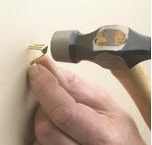 Castor Gipskrok i messing (10stk) (151460-10pk)