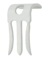 Castor G-O-13 hvit gipsklammer (20stk)