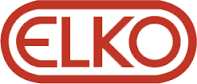 ELKO Plus Ramme 1-hull HP Sort