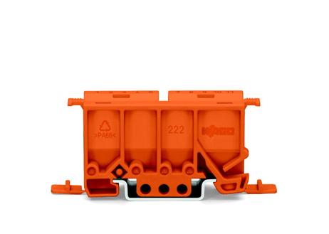 Wago Holder for 222 serien DIN skinnefeste (1stk)