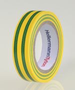 HellermannTyton Tape 15x10m gul/grønn (1stk)