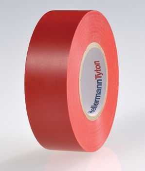 HellermannTyton Tape 19mmx20m rød (1stk) (1800748)