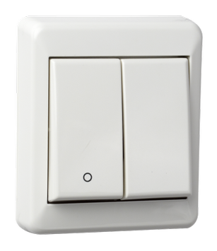 ELKO 2+1 pol bryter påvegg