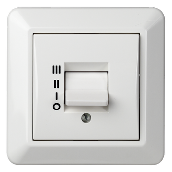 ELKO Reguleringsbryter 3 trinn RS16/9 innfelt (1424502)