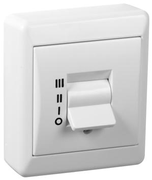 ELKO Reguleringsbryter 3 trinn RS16/29 påvegg (1424505)