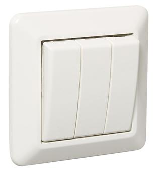 ELKO 1+1+1 bryter innfelt RS16 PH