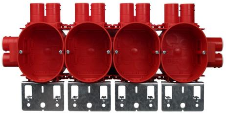 ELKO Plus Multiramme 4-hull for stikk (1427519)