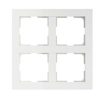 ELKO Plus Multiramme 2x2 hull polarhvit