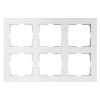 ELKO Plus Multiramme 2x3 hull polarhvit