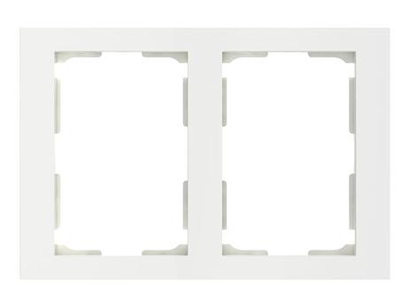 ELKO Plus Multiramme 2-hull polarhvit