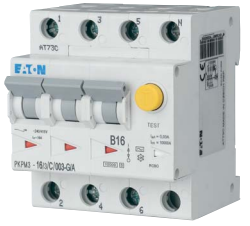 Eaton Jordfeilautomat PKPM3-10A/ 3/ C/ 003-G/ A (1654736)