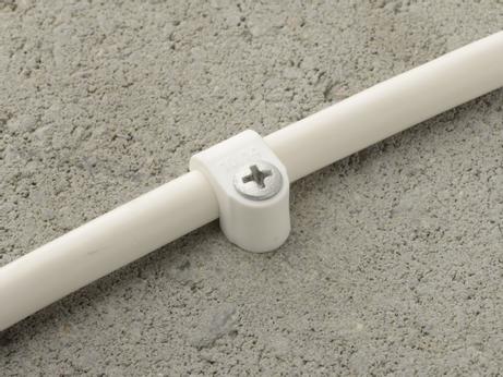 Castor Rund clips m/skrue 7-10 (20stk) (151539-20pk)