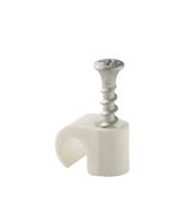 Castor Rund clips m/skrue 10-14 (20stk)