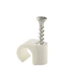 Castor Rund clips m/skrue 14-18 (15stk) (151542-15pk)