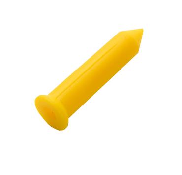 Castor Gul spikerplugg 5,5mm (10stk) (151544-10pk)