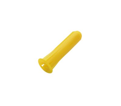 Castor Gul skrueplugg 5,5mm (10stk) (151545-10pk)