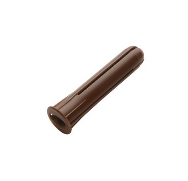 Castor Brun skrueplugg 8mm (10stk) (151547-10pk)