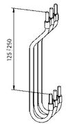 Eaton Serieforbindelse/skinne RVS-3FAS/125