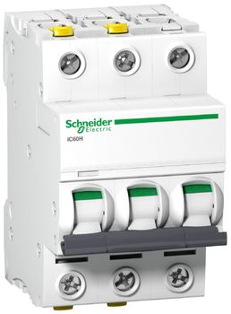 Schneider Automatsikring iC60H 3x25A/C (1676081)
