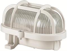 Malmbergs Vegg/taklampe E27 IP44 hvit