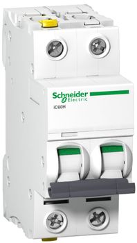 Schneider Automatsikring iC60H 2P 20A/C (1676067)