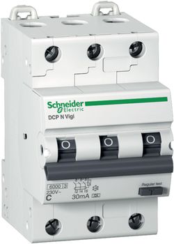 Schneider Jordfeilautomat 10A/C-3p 30mA (1600168)
