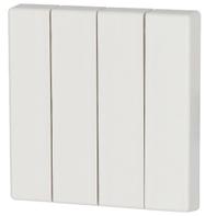Eaton 4-felts vippe hvit CWIZ-04/01