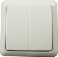 NEXA Wireless Dobbel Bryter+Dim+Trapp