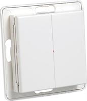 NEXA Wireless Dobbel Bryter/Dimmer WTE-2 Nexa Pro
