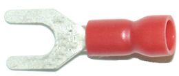 Abiko Gaffelkabelsko 1,5mm² isolert rød