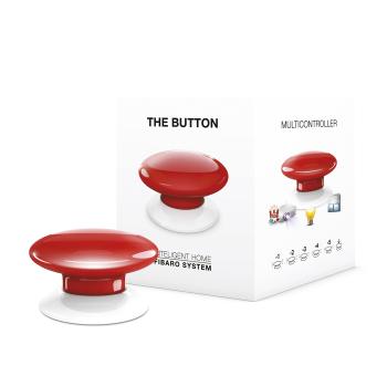 FIBARO The Button rød Z-Wave (4512438)