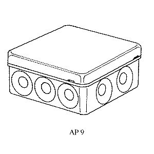 ABB Koblingsboks IP65 AP9 Hvit (1241010)